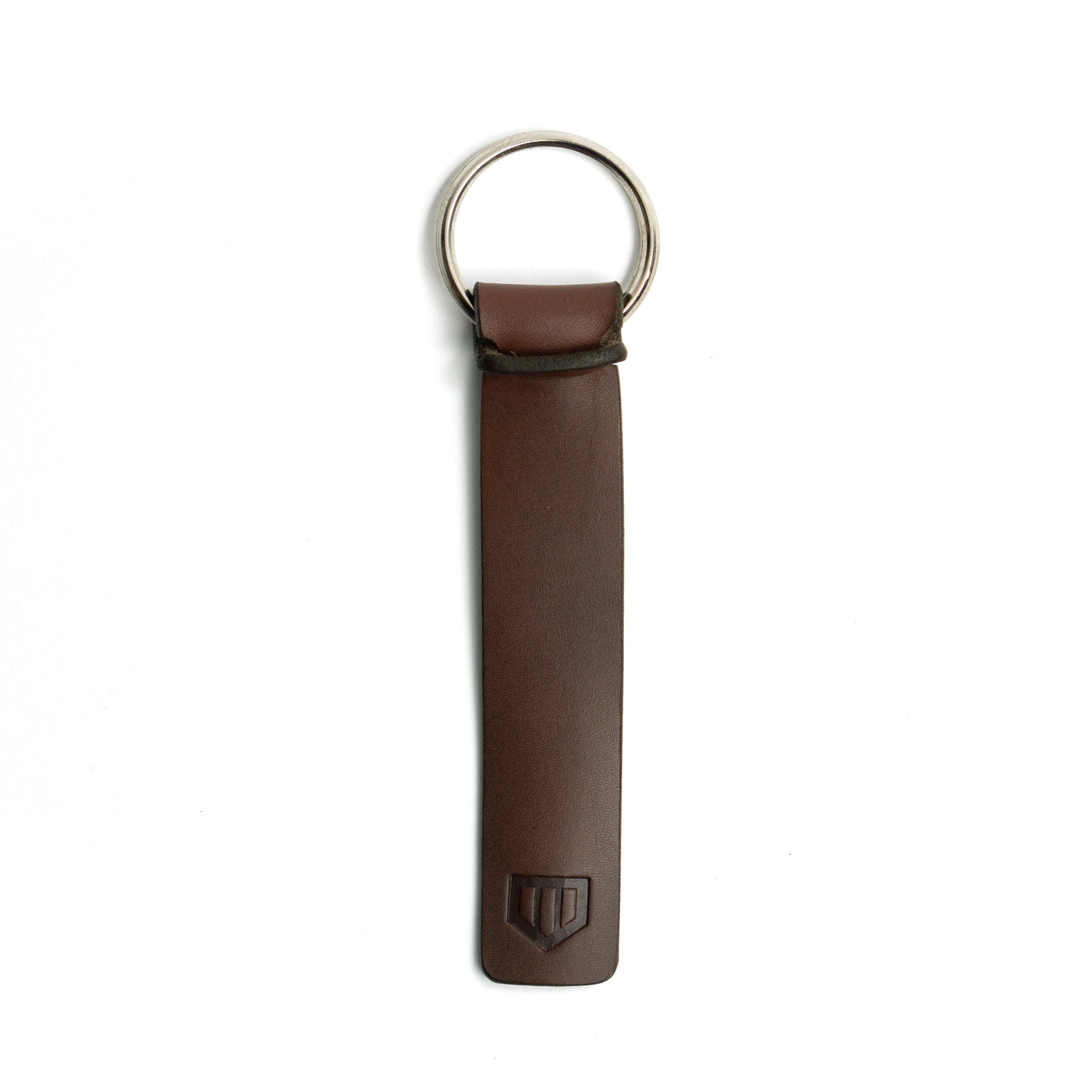 Key Chain - Leather Carabiner, Distressed Brown - Salty Dog T-Shirt Factory