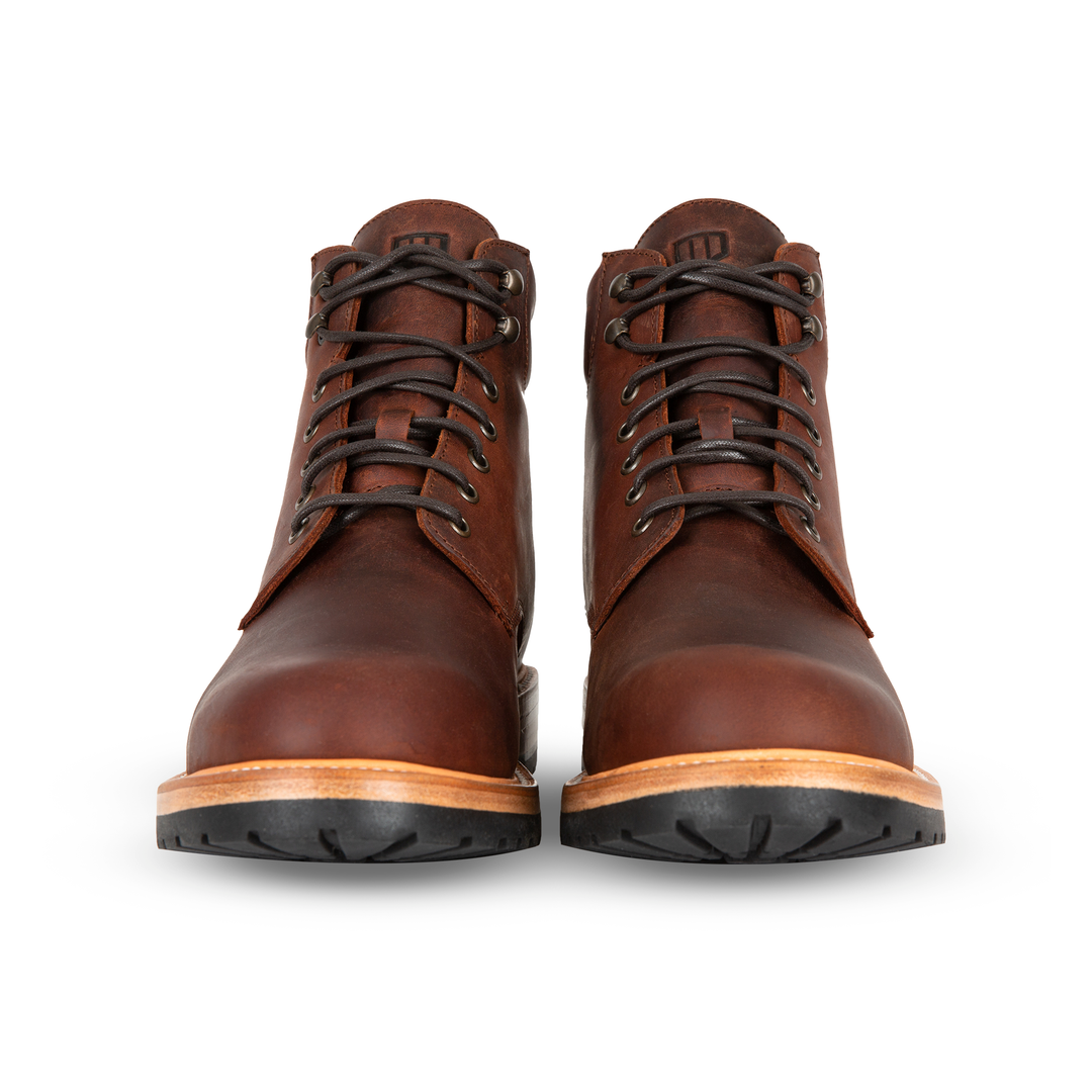 WILCOX Men\'s Shiloh Leather Upper Goodyear Welt Rust Brown Boots - 13 The Shiloh Boot | Wilcox – Wilcox Boots main image 2